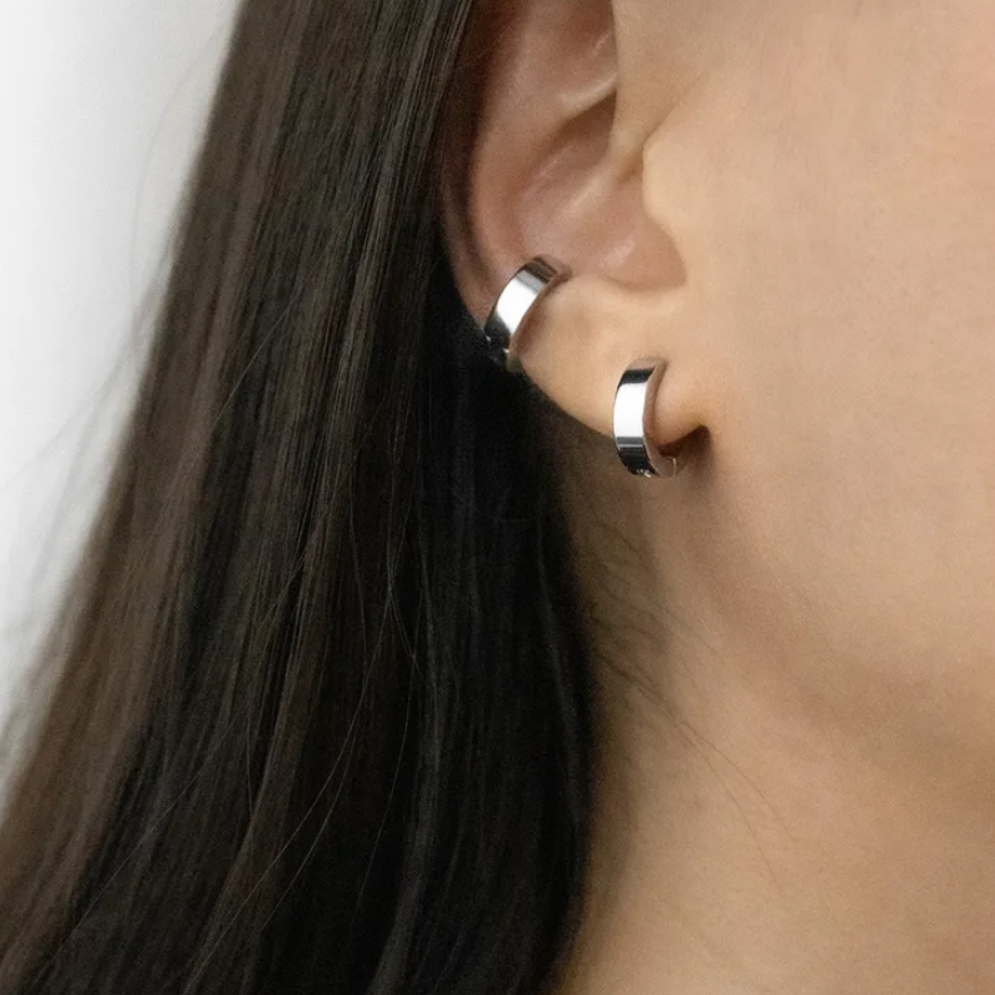 EAR CUFF - Acciaio inossidabile