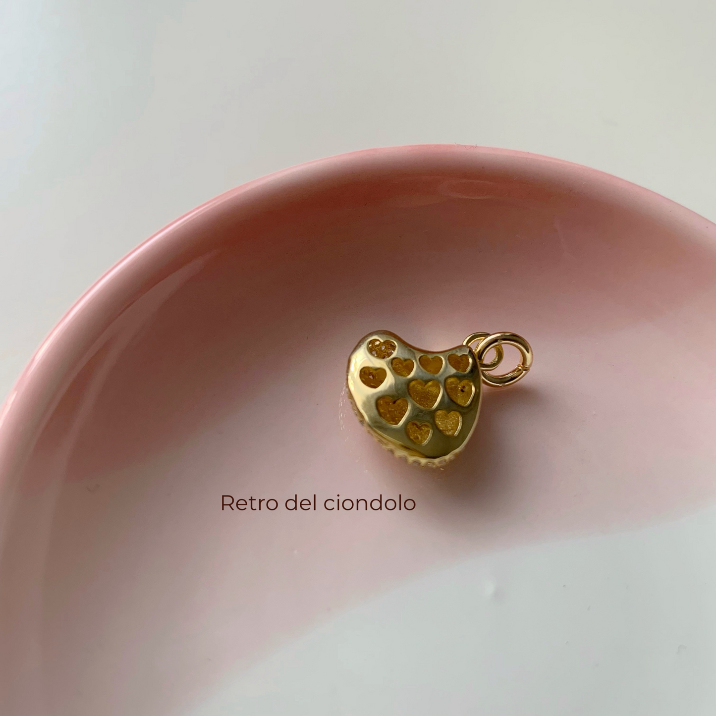 CIONDOLO CONCHIGLIA - Argento 925 placcato oro