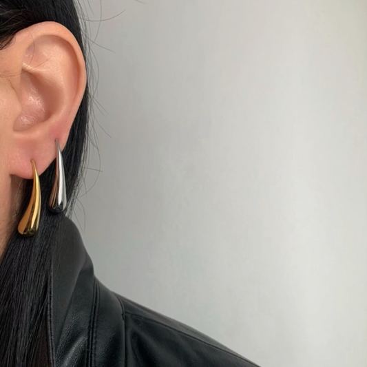 HANGING EARRINGS - Acciaio inossidabile
