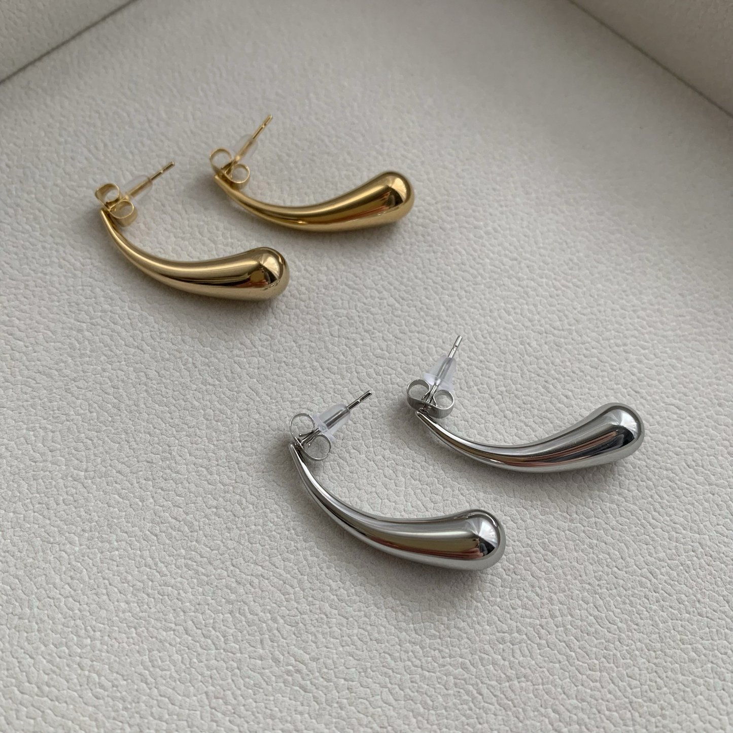 HANGING EARRINGS - Acciaio inossidabile