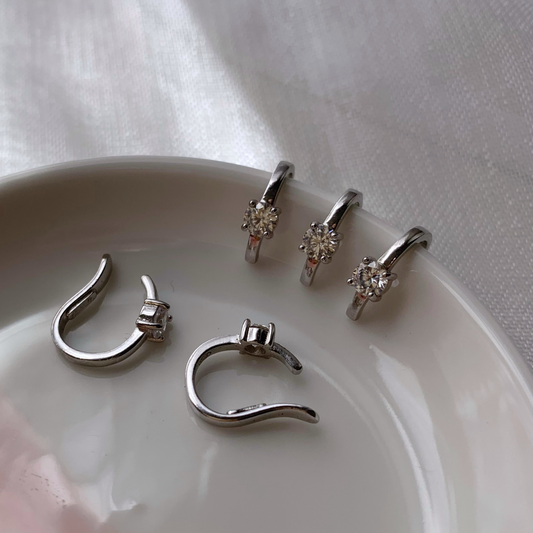 EAR CUFF SILVER - Argento 925