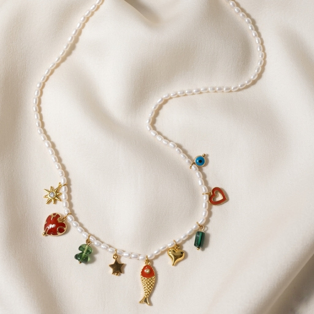 MILOS NECKLACE - Acciaio inossidabile