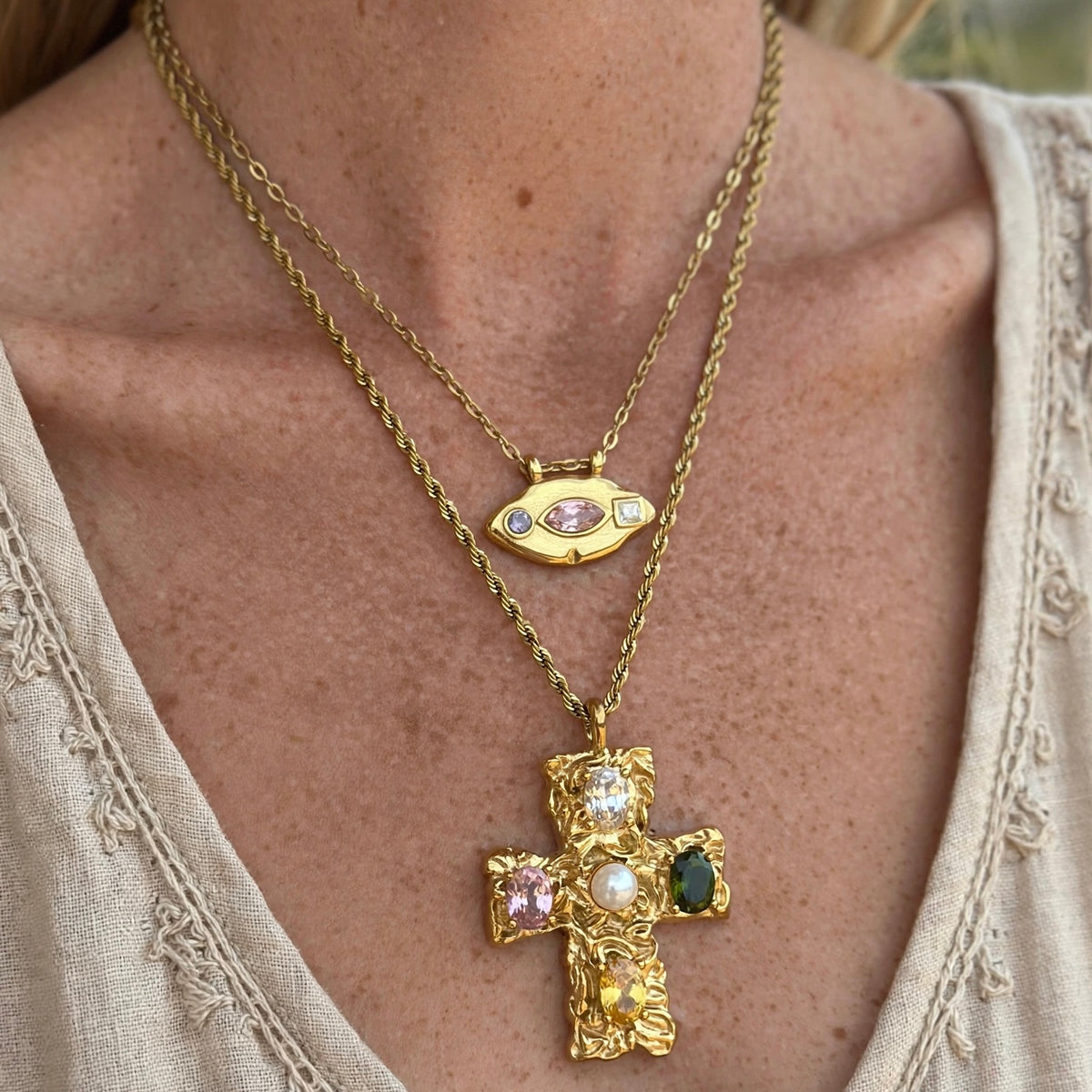 WATCH ME NECKLACE - Acciaio inossidabile