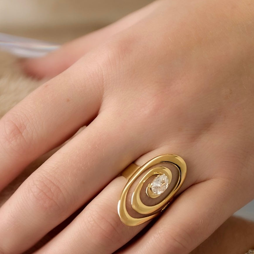 HYPNOSIS RING - Acciaio inossidabile