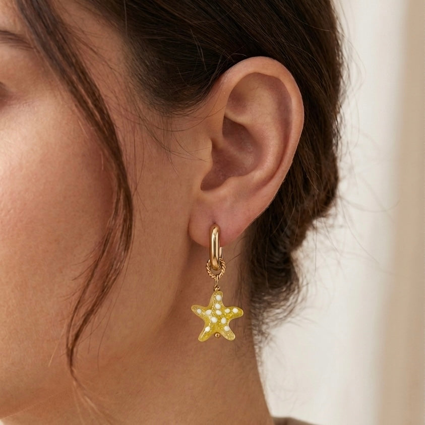 STARFISH HOOP - Acciaio inossidabile