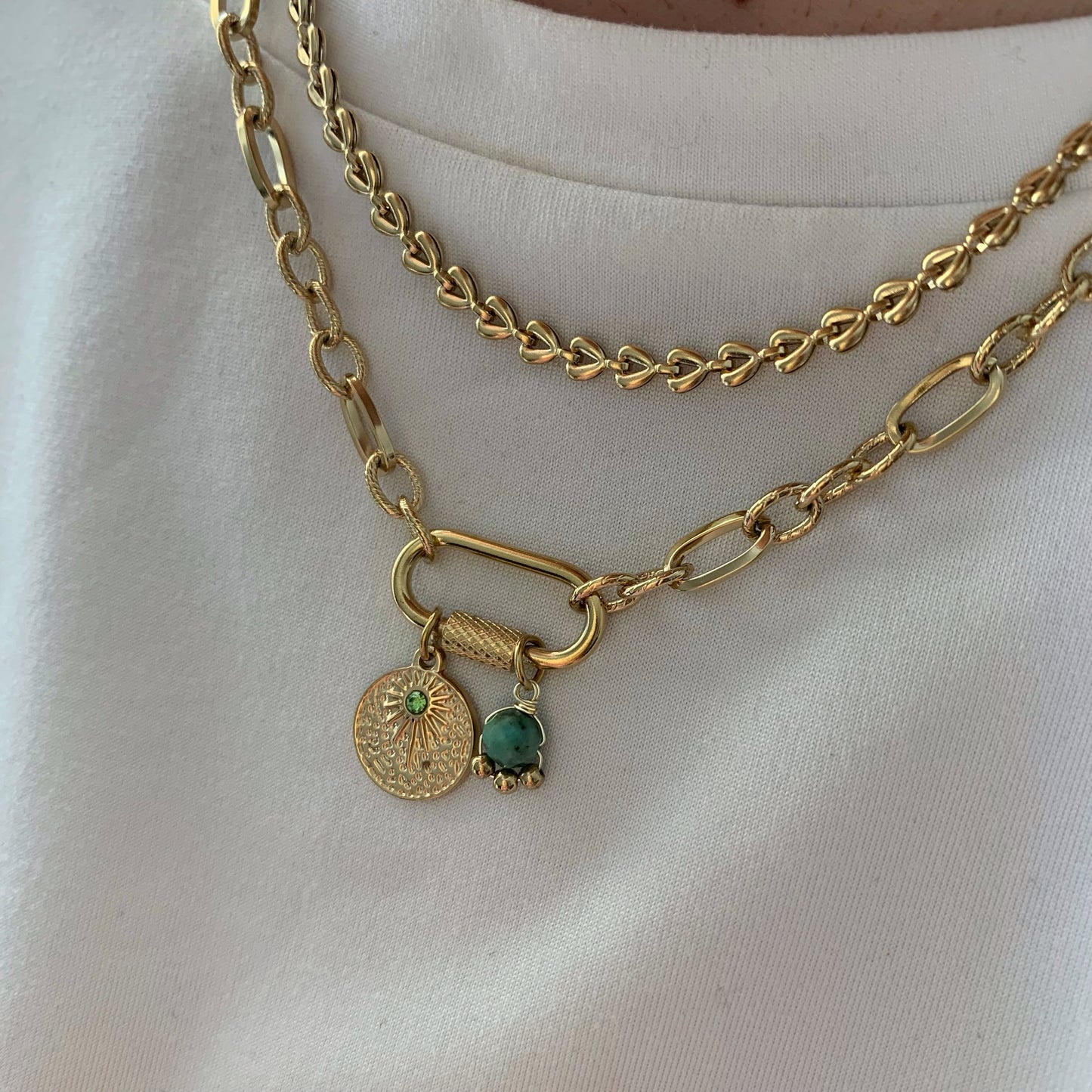 BOHO CHIC NECKLACE - Acciaio inossidabile