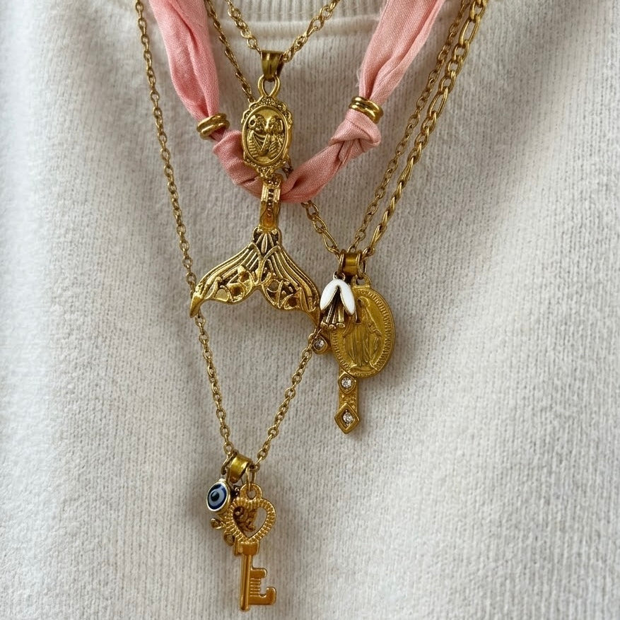 GRAZIA NECKLACE - Acciaio inossidabile