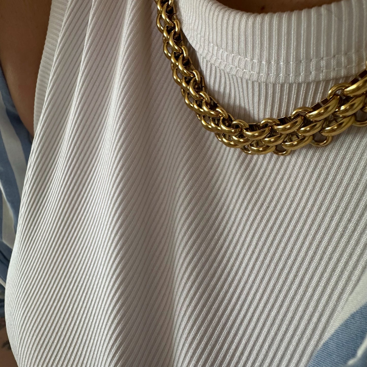 INTRECCIO NECKLACE - Acciaio inossidabile
