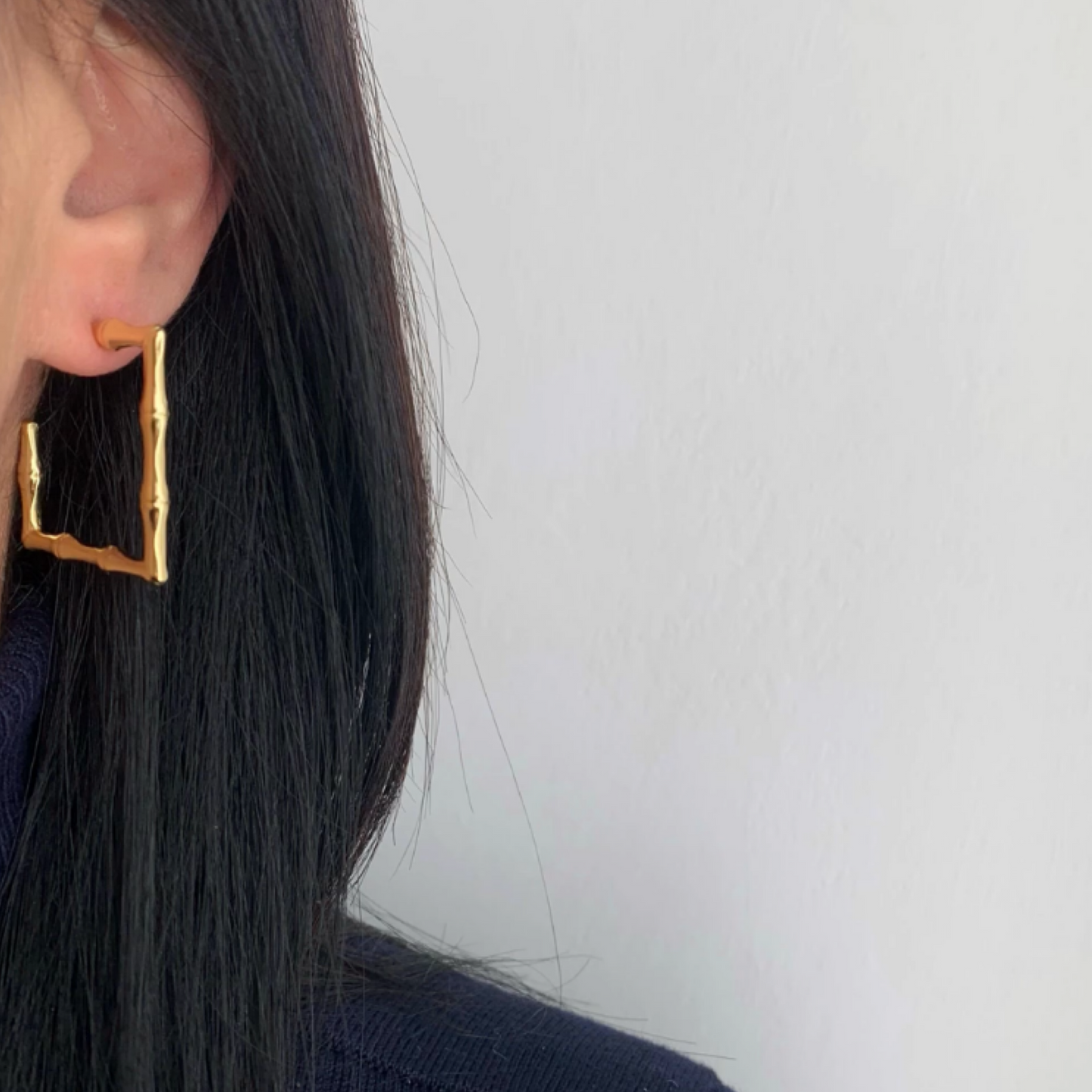 BAMBOO EARRINGS - Acciaio inossidabile
