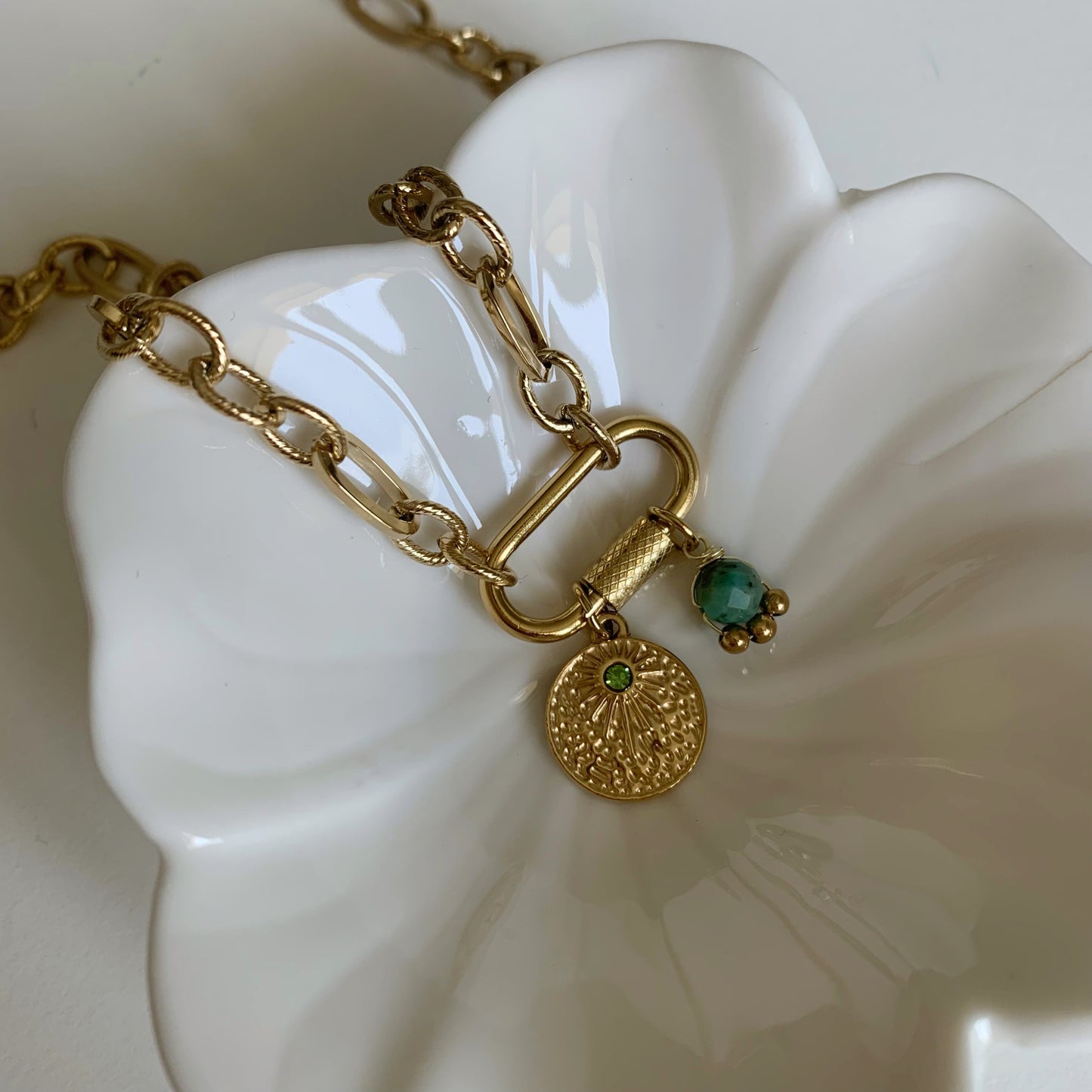BOHO CHIC NECKLACE - Acciaio inossidabile