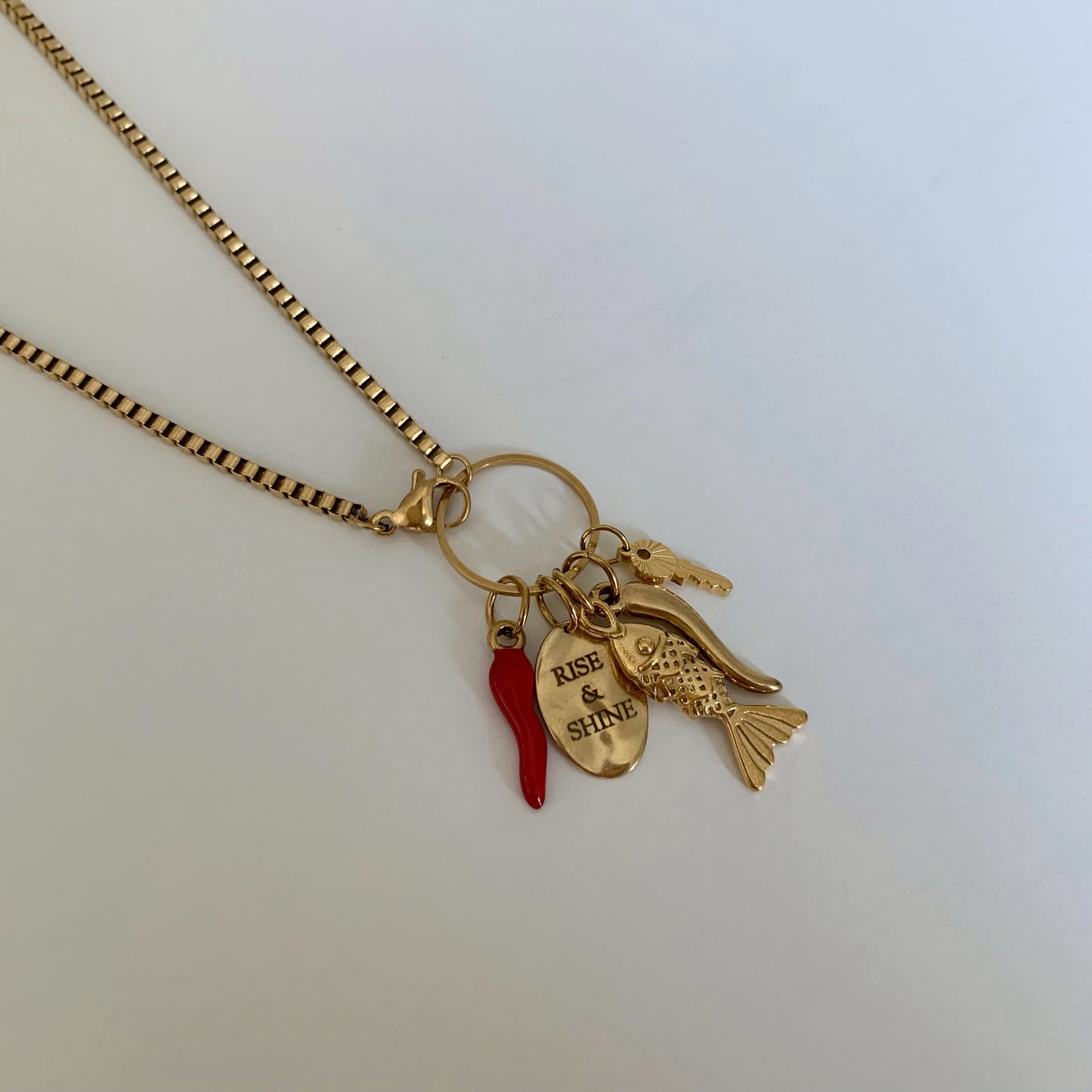 RISE & SHINE NECKLACE - Acciaio inossidabile