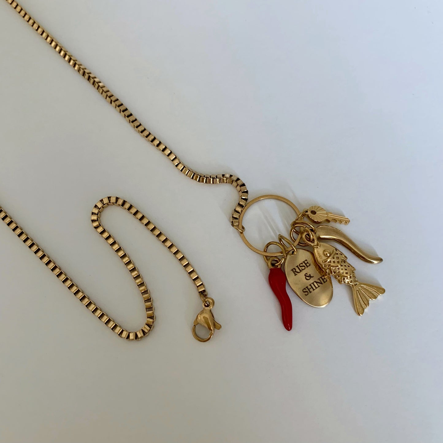 RISE & SHINE NECKLACE - Acciaio inossidabile