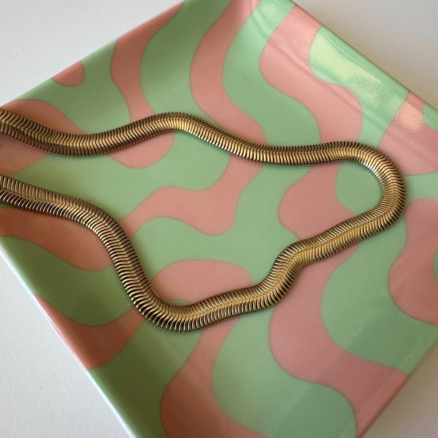 FLAT NECKLACE - Acciaio inossidabile