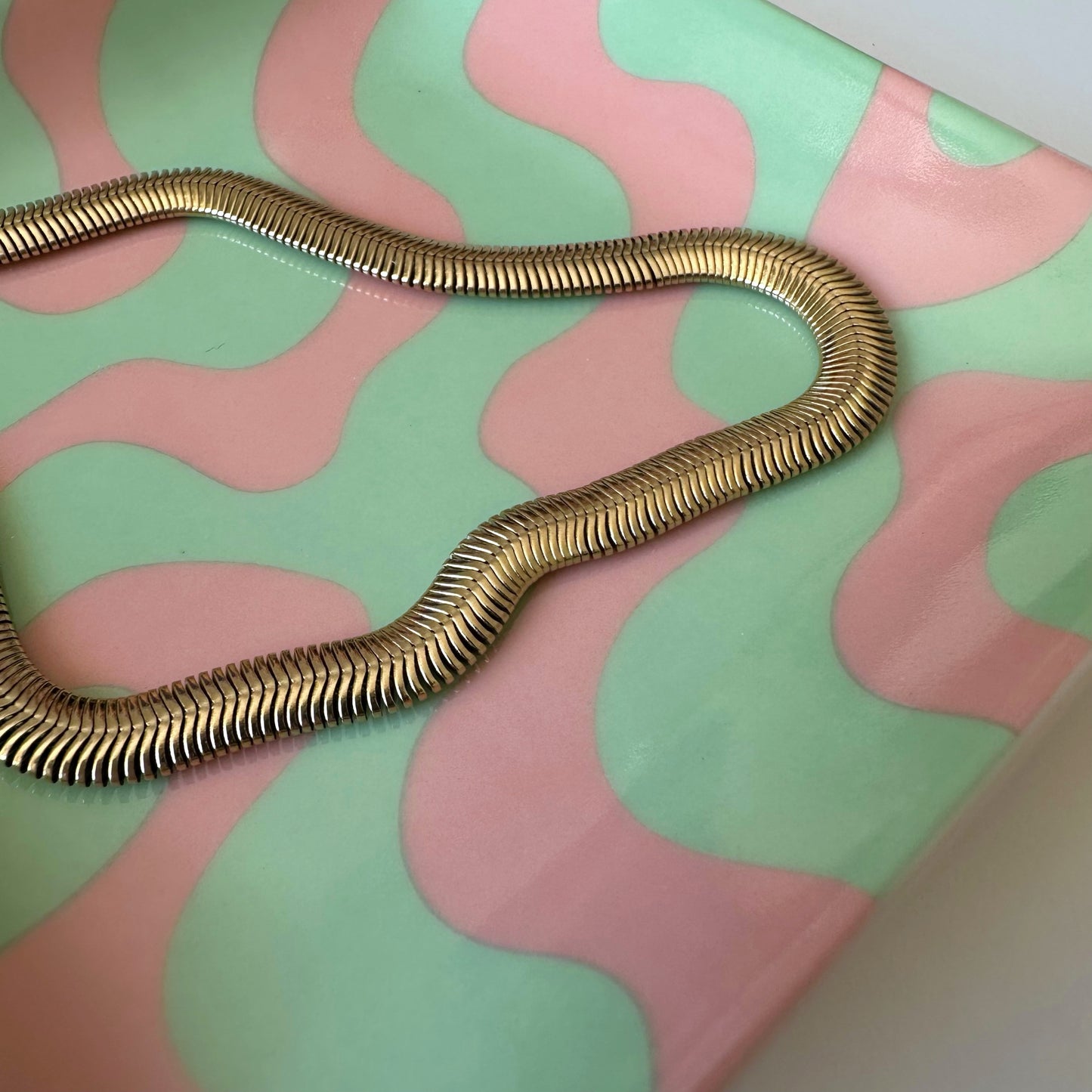 FLAT NECKLACE - Acciaio inossidabile