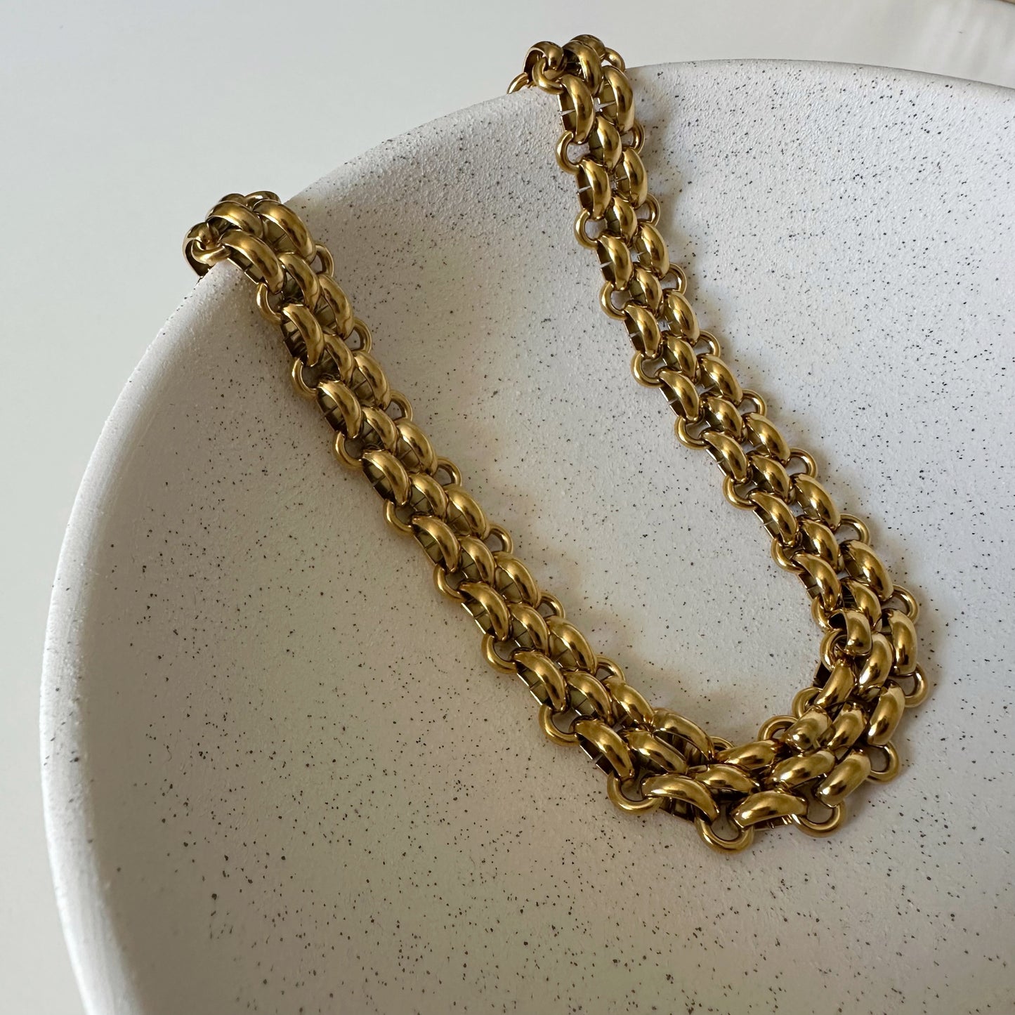 INTRECCIO NECKLACE - Acciaio inossidabile