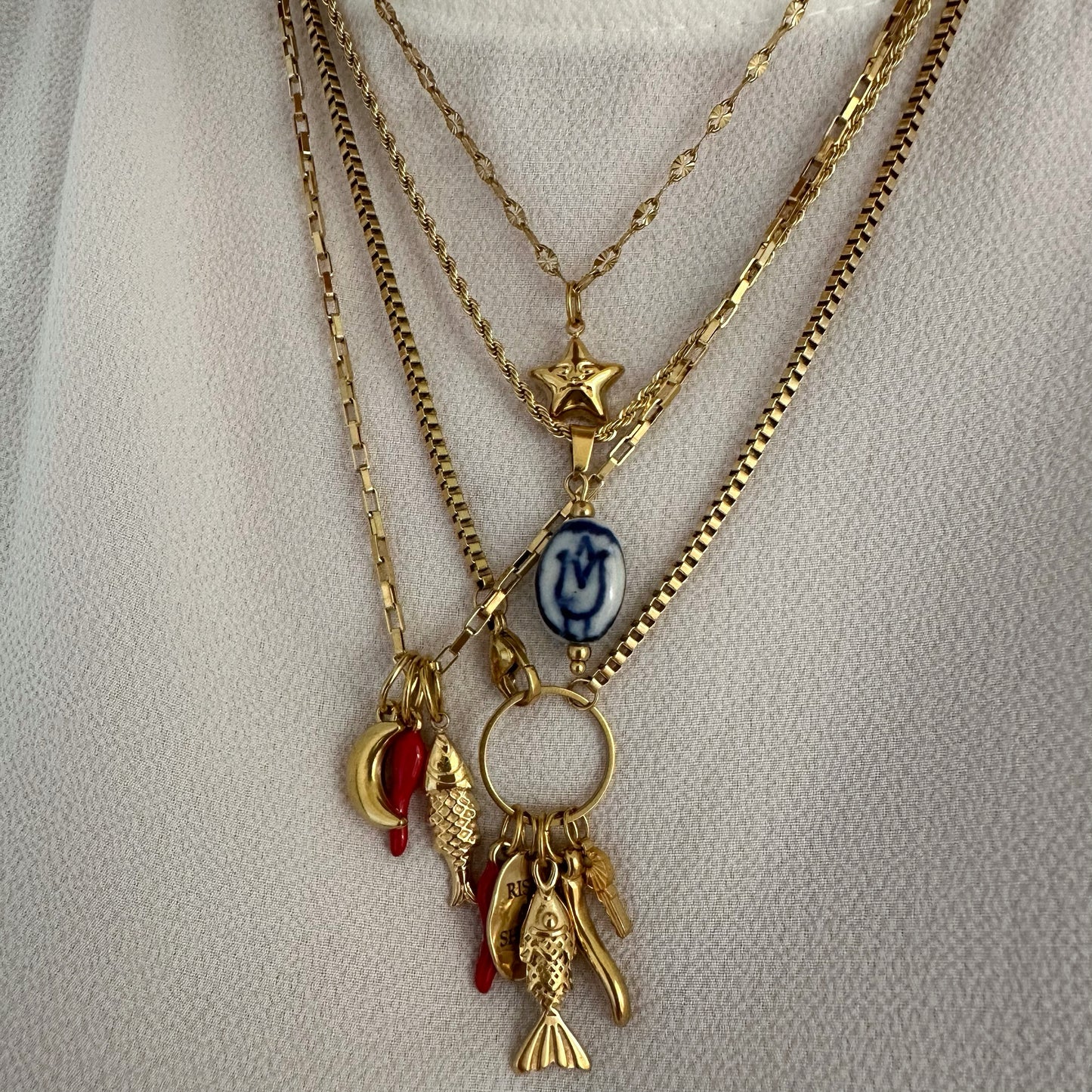 STARFACE CHAIN  - Acciaio inossidabile