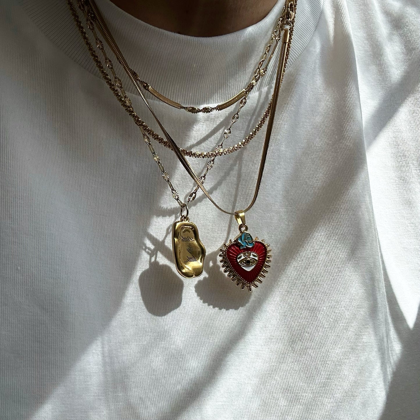 LITTLE BY LITTLE CHAIN  - Acciaio inossidabile