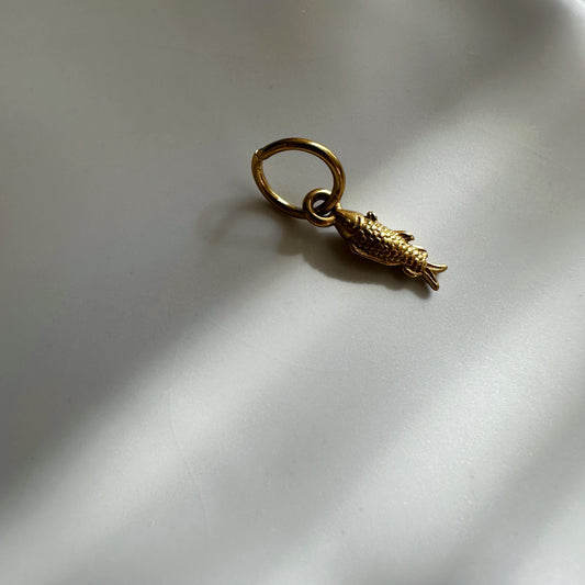 MICRO FISH CHARM - Acciaio inossidabile