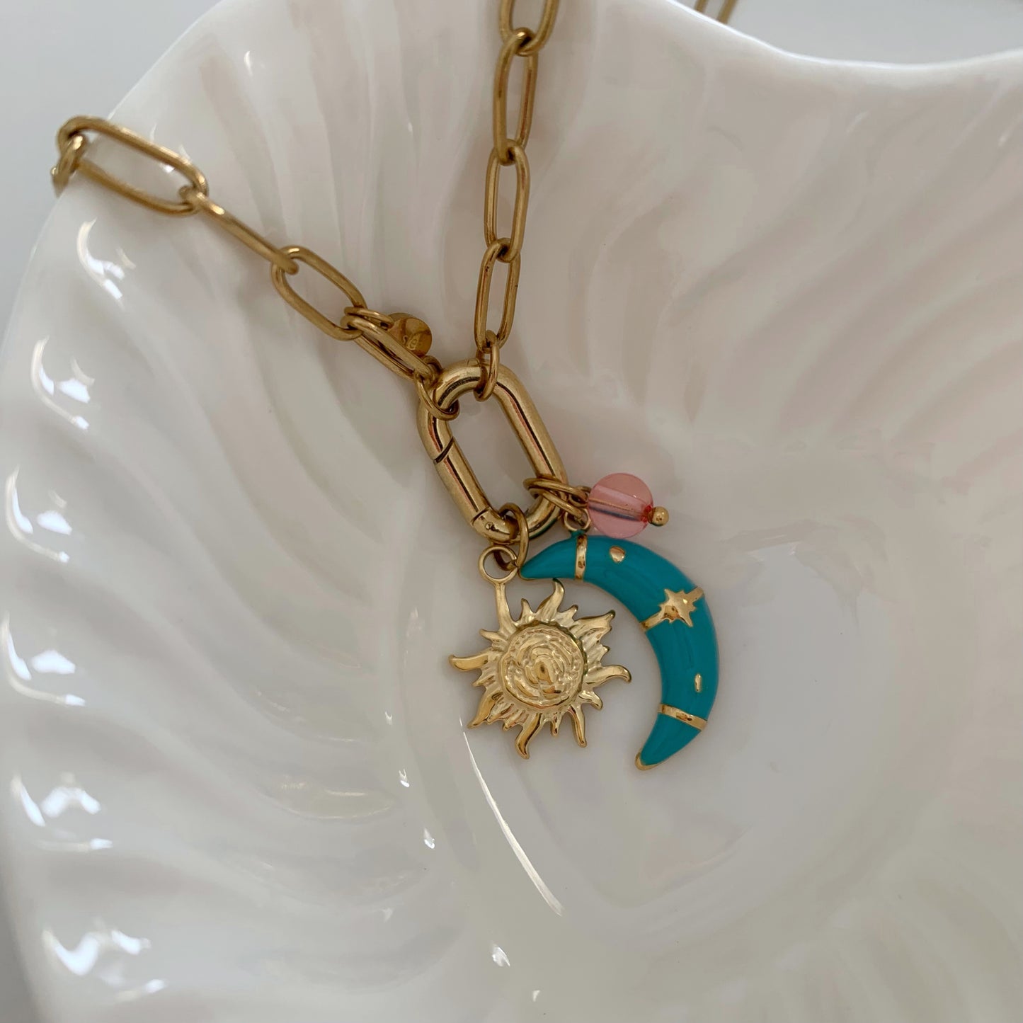 MOONLIGHT NECKLACE - Acciaio inossidabile