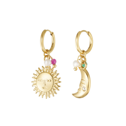 DUO EARRINGS - Acciaio inossidabile