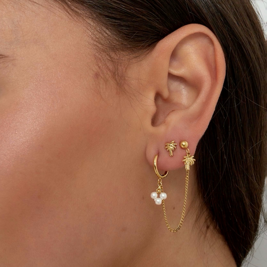 HAITI EARRING - Acciaio inossidabile