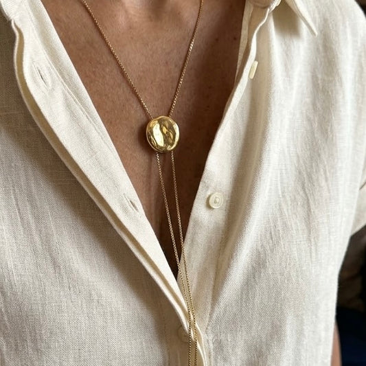 LARIAT NECKLACE - Acciaio inossidabile