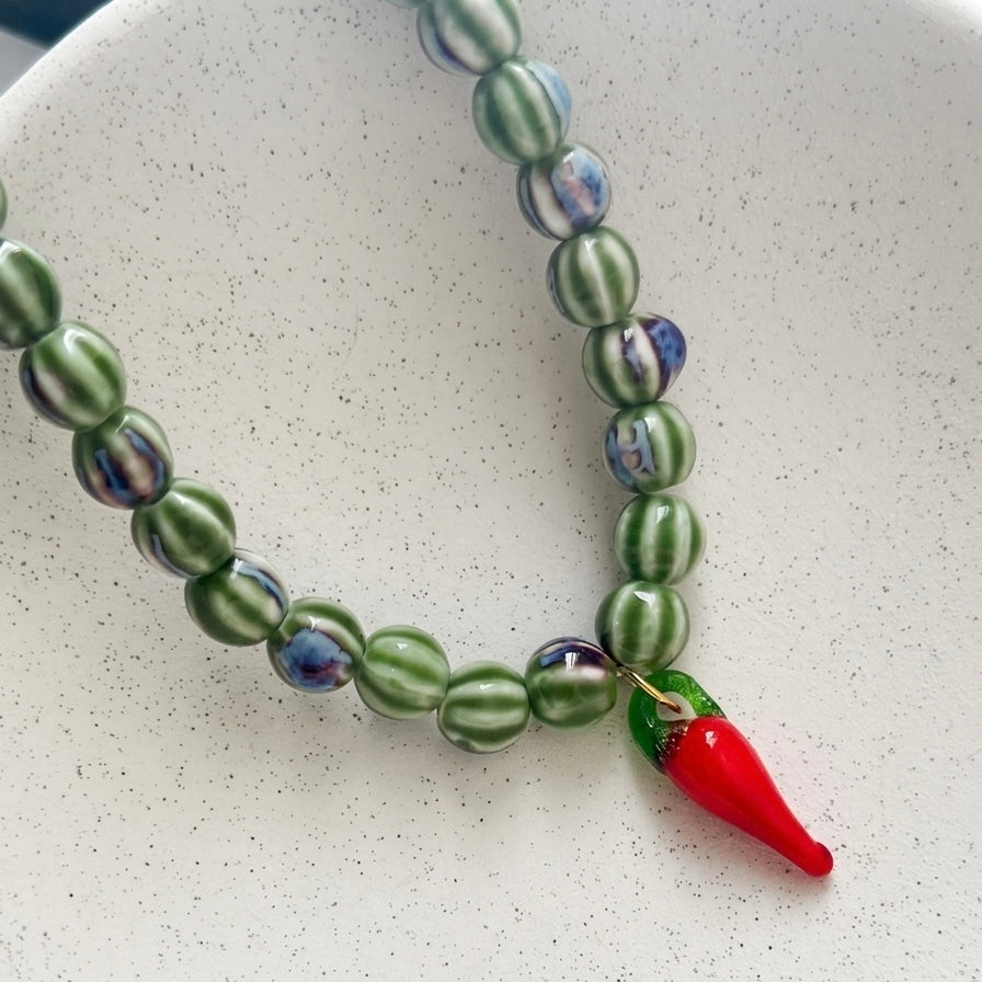 VERDELUME NECKLACE - Acciaio inossidabile