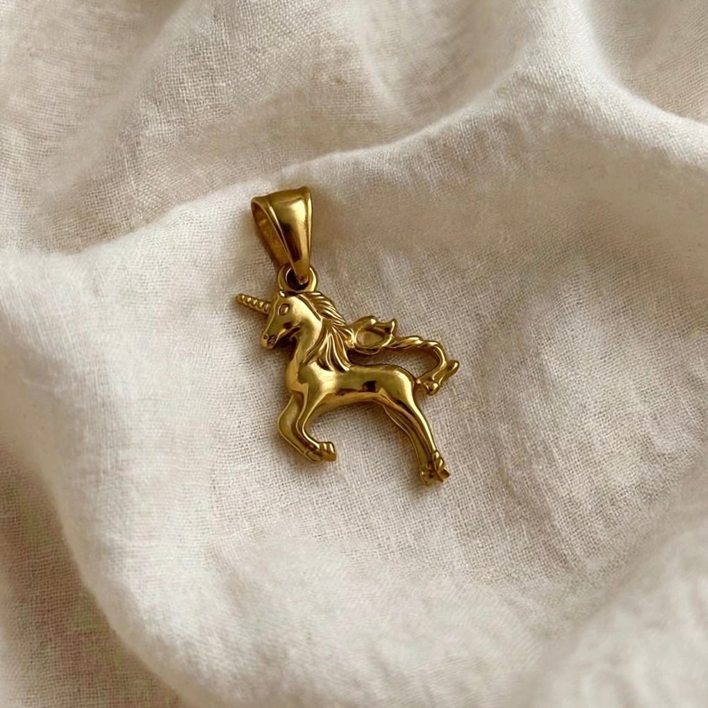 LITTLE UNICORN CHARM  - Acciaio inossidabile