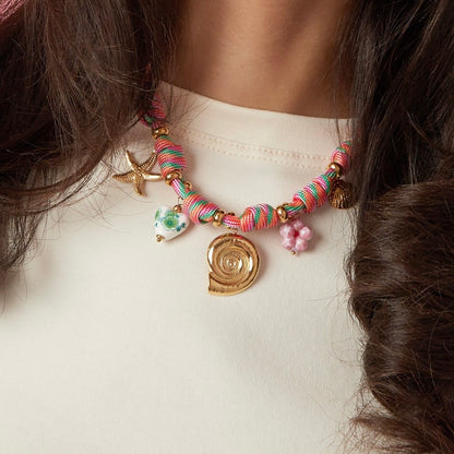 LOLLIPOP NECKLACE - Acciaio inossidabile