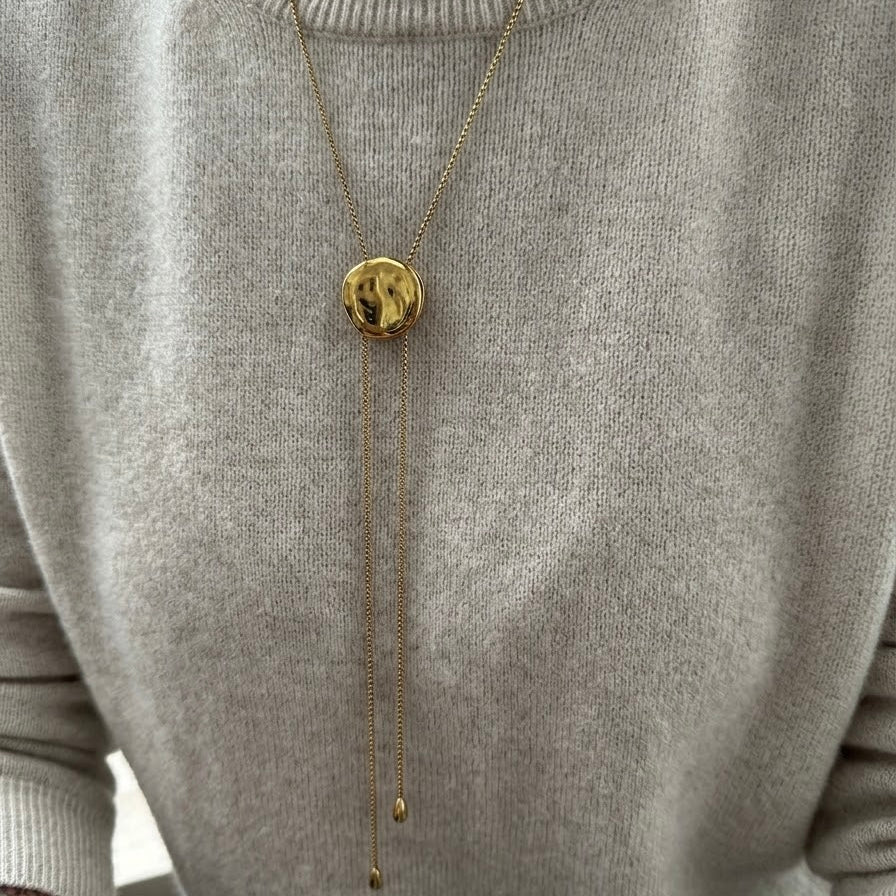 LARIAT NECKLACE - Acciaio inossidabile
