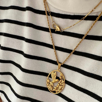 HEARTLINE CHAIN - Acciaio inossidabile