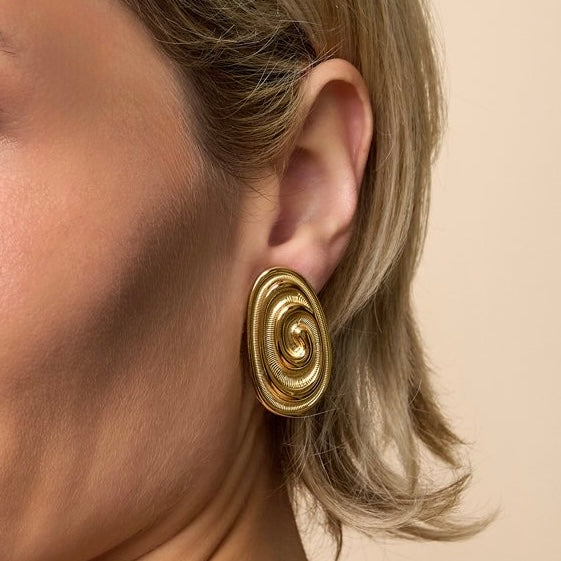 CLEO EARRINGS - Acciaio inossidabile