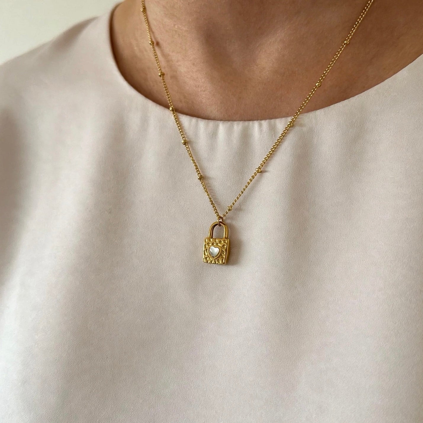 LOVE LOCK CHAIN - Acciaio inossidabile