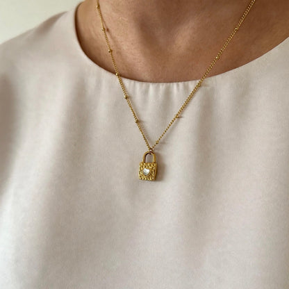 LOVE LOCK CHAIN - Acciaio inossidabile