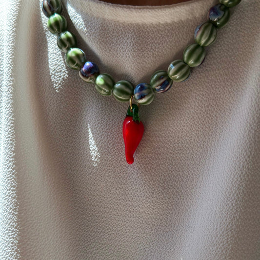 VERDELUME NECKLACE - Acciaio inossidabile
