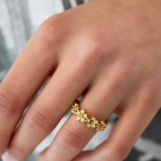 DAISY RING - Acciaio inossidabile