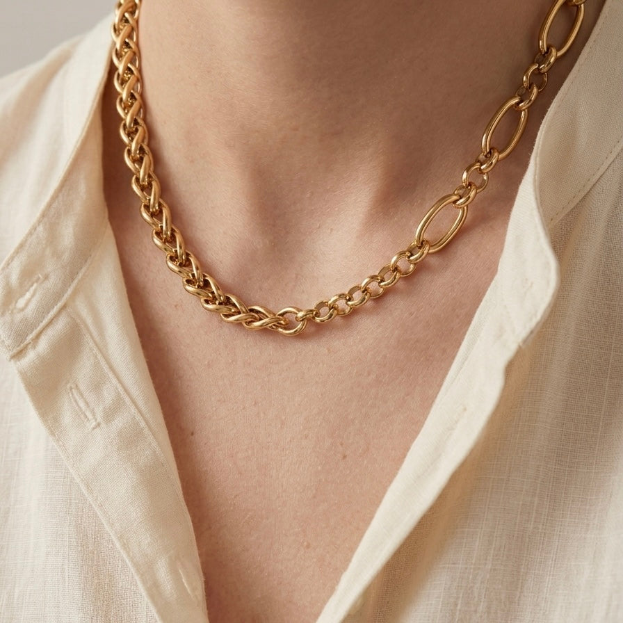 VOGUE NECKLACE - Acciaio inossidabile