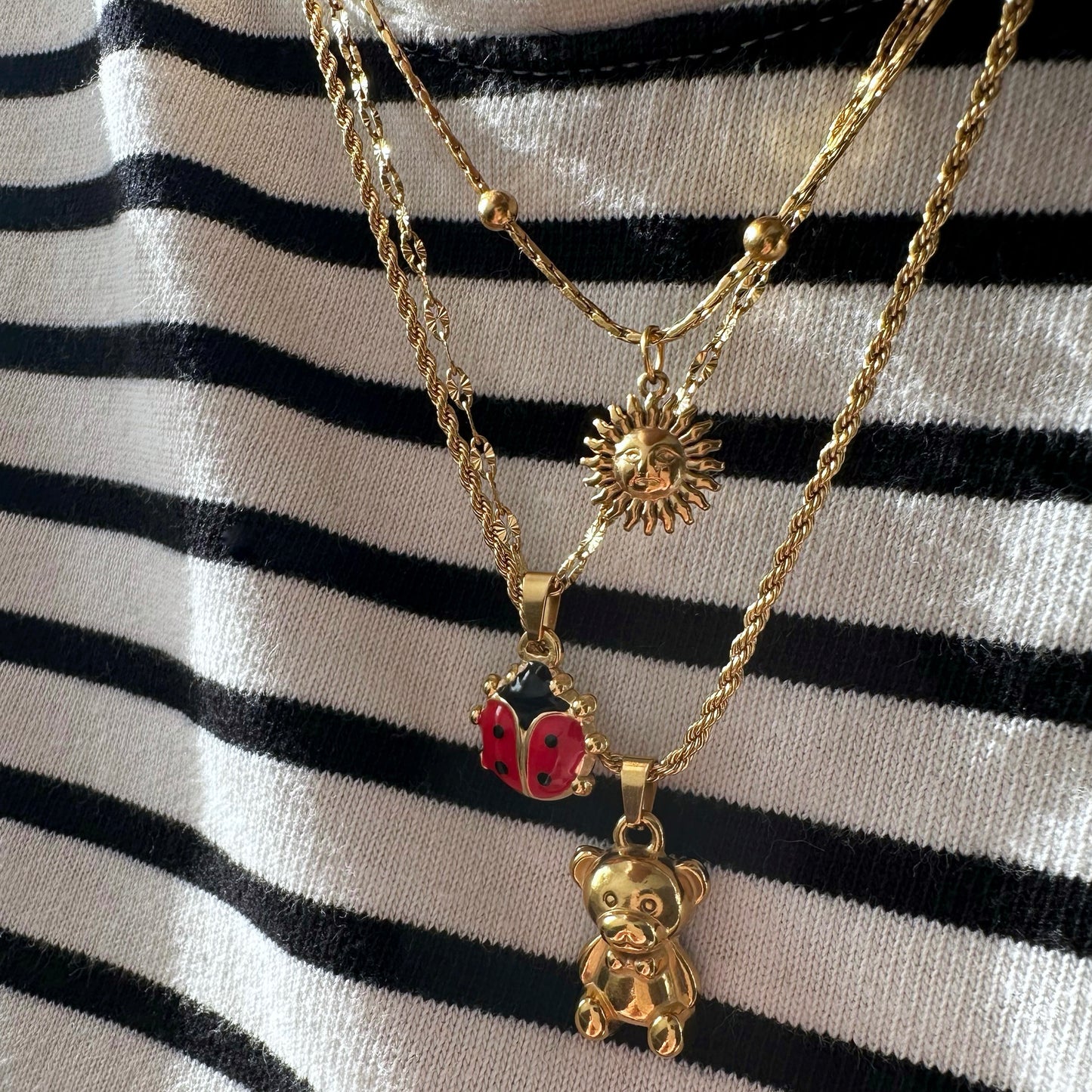SUNNY DAY NECKLACE - Acciaio inossidabile