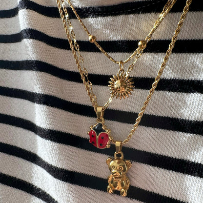 SUNNY DAY NECKLACE - Acciaio inossidabile