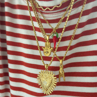 MAGIC HAND CHAIN - Acciaio inossidabile