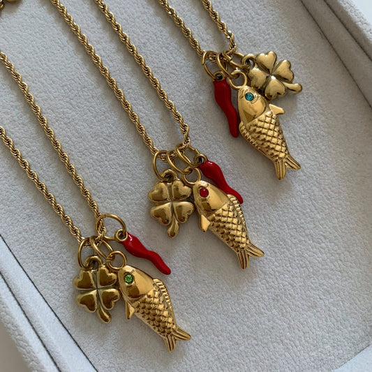 NERIS NECKLACE - Acciaio inossidabile