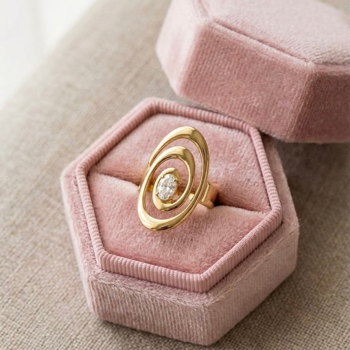HYPNOSIS RING - Acciaio inossidabile