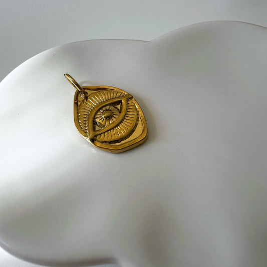 LUCKY EYE CHARM - Acciaio inossidabile