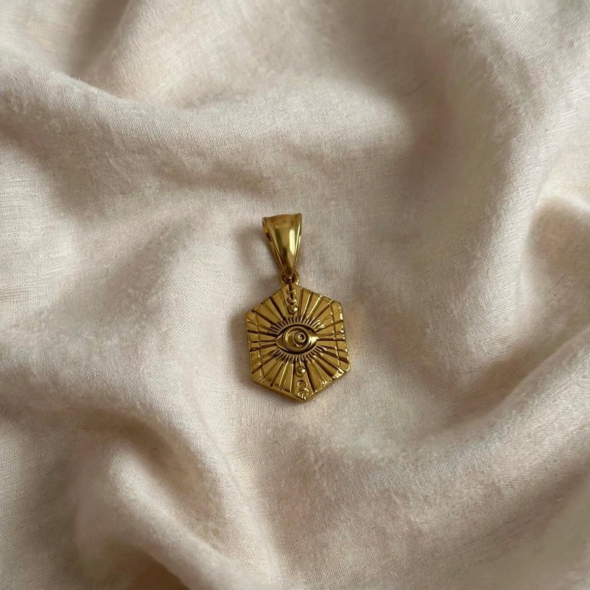 MAGIC EYE CHARM - Acciaio inossidabile