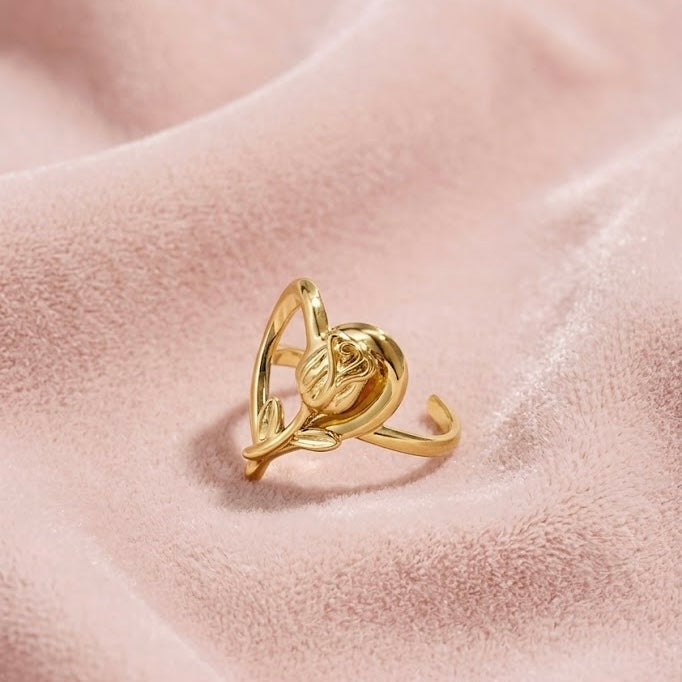 ROSE RING - Acciaio inossidabile