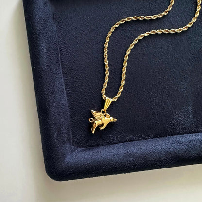 PIGGY CHAIN - Acciaio inossidabile