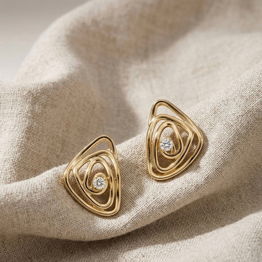 ISOLDE EARRINGS - Acciaio inossidabile