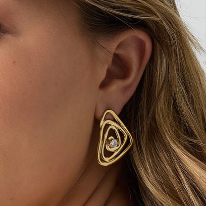 ISOLDE EARRINGS - Acciaio inossidabile