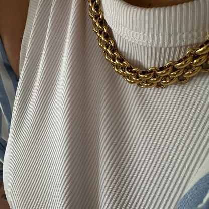 INTRECCIO NECKLACE - Acciaio inossidabile