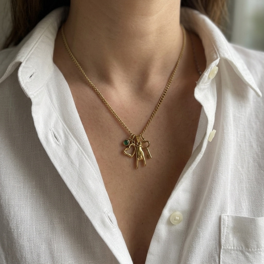 TALIA NECKLACE  - Acciaio inossidabile
